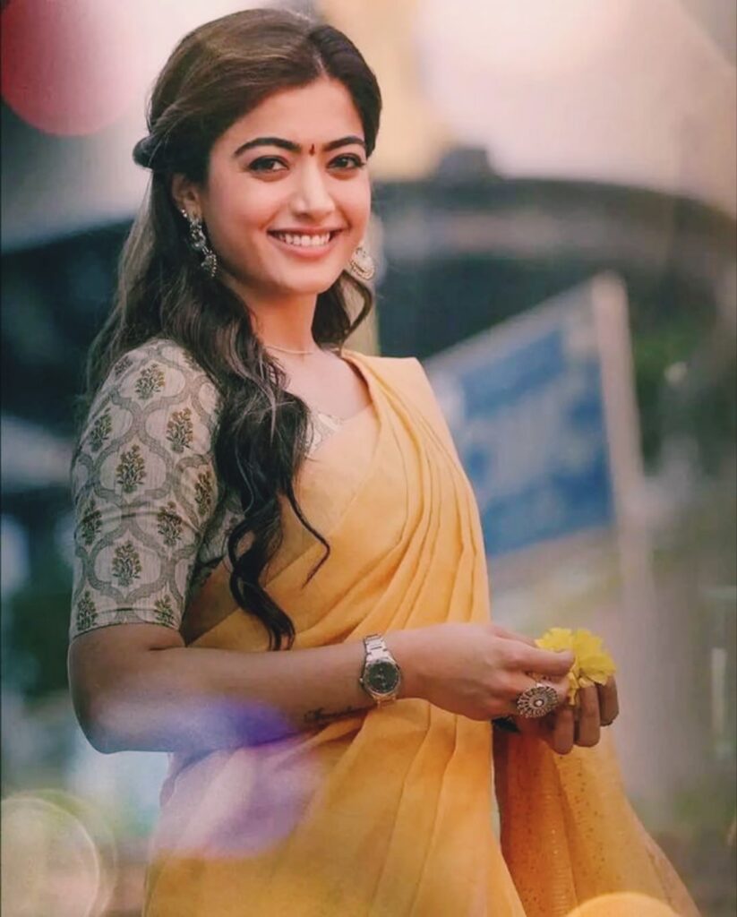 Rashmika Mandanna was born on April 5, 1996, in Virajpet, Karnataka, India. She hails from a Kodava-speaking family, a community known for its rich cultural heritage. Rashmika's father, Madan Mandanna, is a businessman, and her mother, Suman Mandanna, is a homemaker. She grew up in a close-knit family environment, where she imbibed values of hard work, humility, and perseverance from a young age.